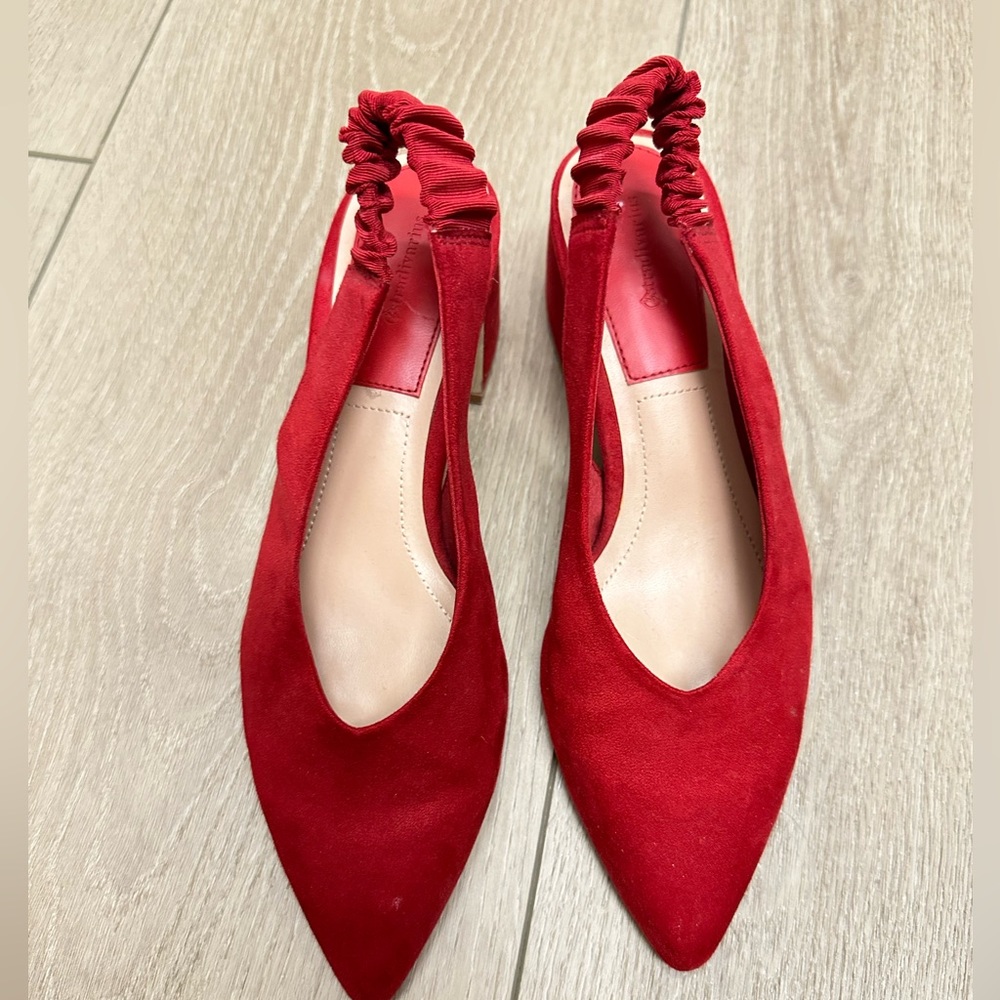 Stradivarius shoes, red, perfect condition